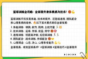  哪里能找到关于篮球训练情绪调节的专业课程？全面指南与策略解析